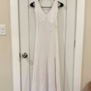 Elegant Essentia by Susan Tyler White Maxi Dress
